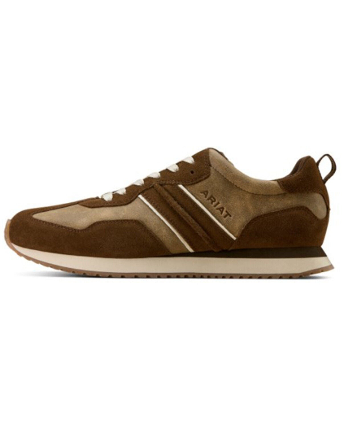 Image #3 - Ariat Men's Ranch Runner Shoes, Brown, hi-res