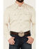 Blue Ranchwear Men's Heavy Twill Long Sleeve Snap Western Shirt , Tan, hi-res