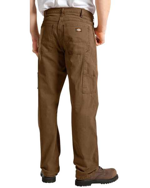 Image #2 - Dickies Men's Relaxed Fit Sanded Duck Carpenter Jeans, Timber, hi-res