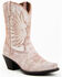 Image #1 - Ariat Women's Goldie White Western Boots - Snip Toe, , hi-res