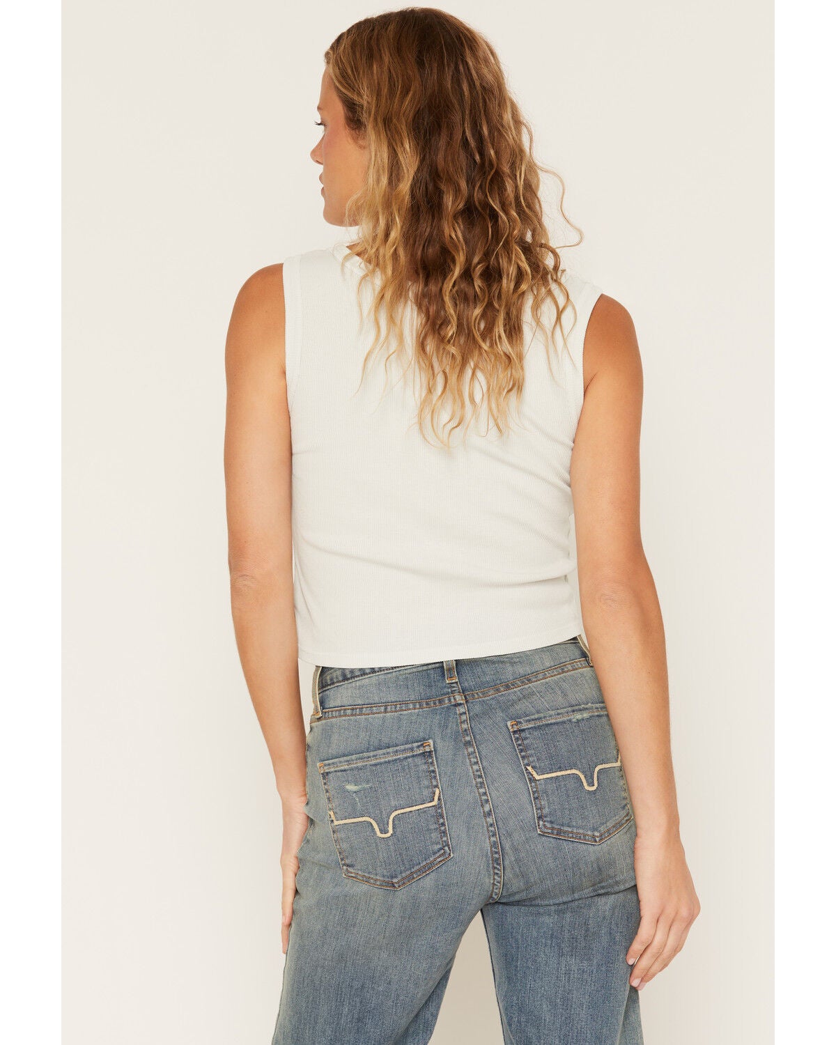 Image #4 - Kimes Ranch Women's Keep Kimes and Carry On Graphic Tank, White, hi-res