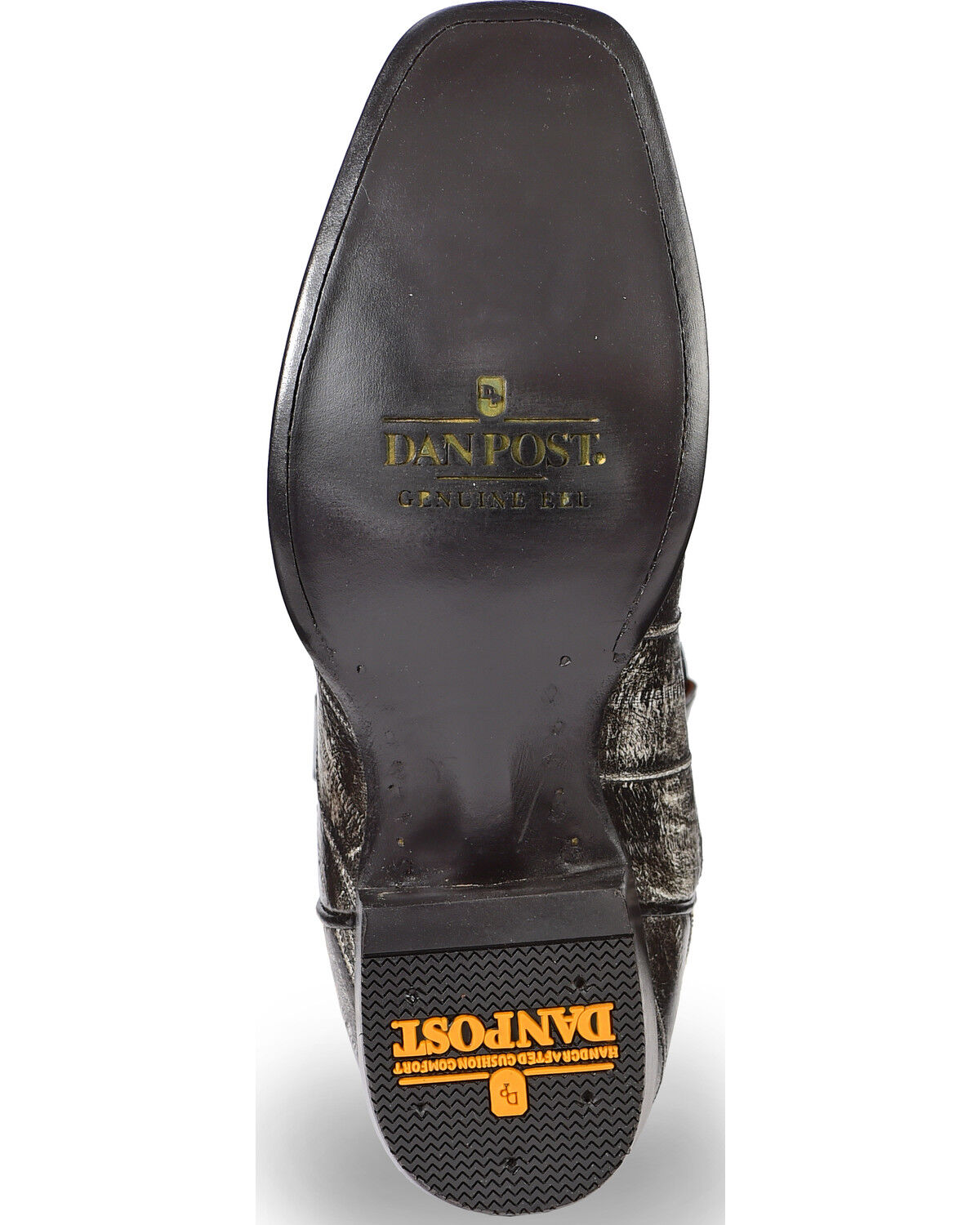Image #5 - Dan Post Men's Eel Cowboy Boots - Square Toe, , hi-res