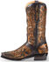 El Dorado Men's Handmade Inlay Western Boots – Snip Toe , Black, hi-res
