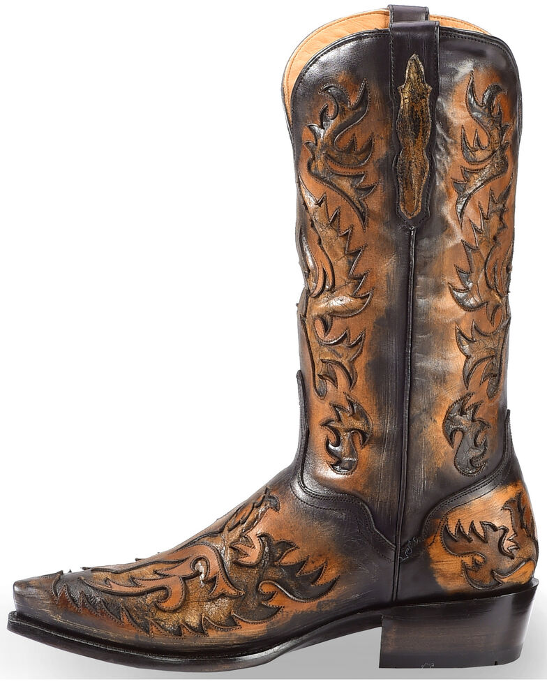 el dorado handmade caiman cowboy boots
