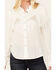 Idyllwind Women's Etta Fringe Western Yoke Long Sleeve Snap Shirt , White, hi-res
