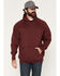 Image #1 - Forge Workwear Men's FR Hooded Sweatshirt, Burgundy, hi-res