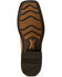 Image #5 - Ariat Men's Highland Toughstock Distressef Performance Western Boots - Broad Square Toe, Brown, hi-res