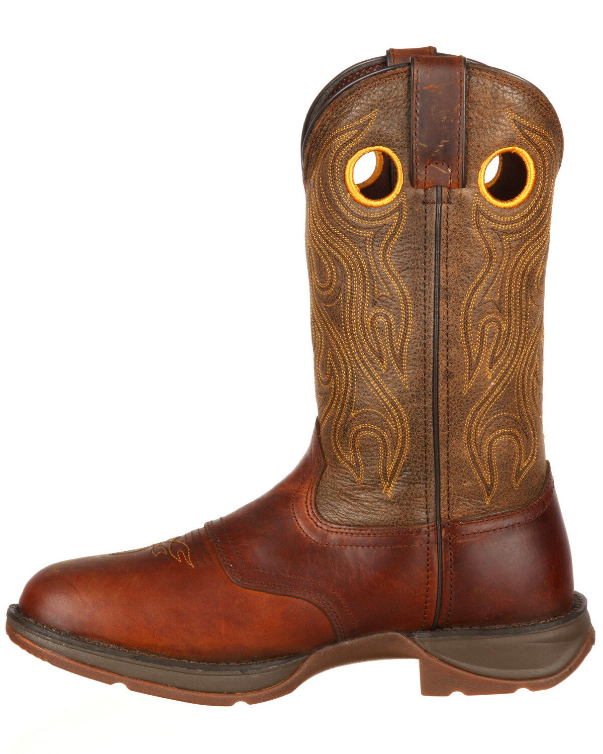 saddle color boots