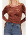 Image #3 - Shyanne Women's Side Tie Long Sleeve Top, , hi-res