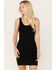 Spell Women's Sunray Knit Mini Dress, Black, hi-res