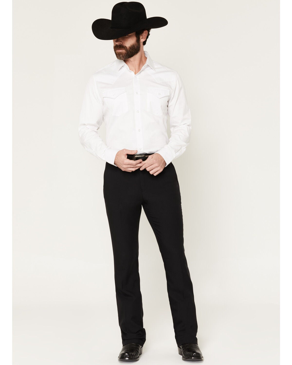 Cody James Men's Durango Dress Pants, Black, hi-res