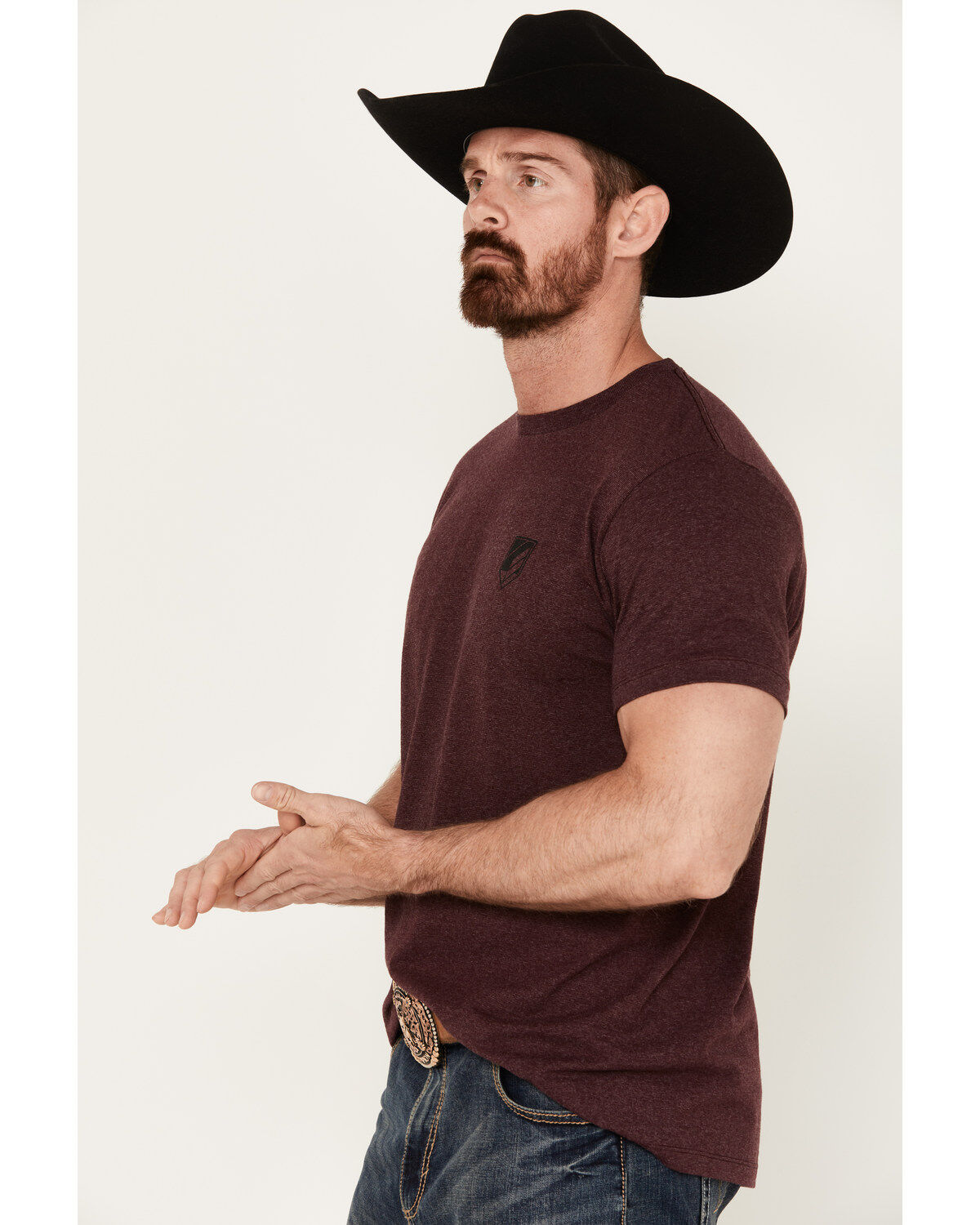 Product Name:  RANK 45® Men's Bedford American Flag Short Sleeve T-Shirt