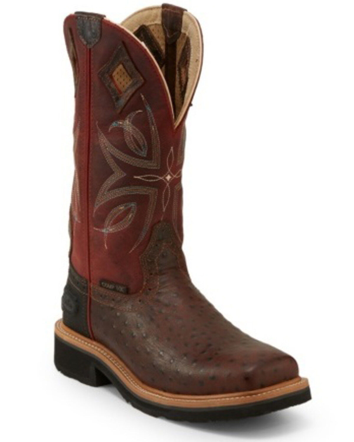 Image #1 - Justin Women's Kylee Western Work Boots - Composite Toe, , hi-res
