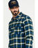 Image #5 -  Hawx Men's Lineman Plaid Stretch Flannel Long Sleeve Work Shirt, , hi-res