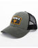 Image #1 - Hawx® Men's Grey Patch Logo Trucker Cap, Grey, hi-res
