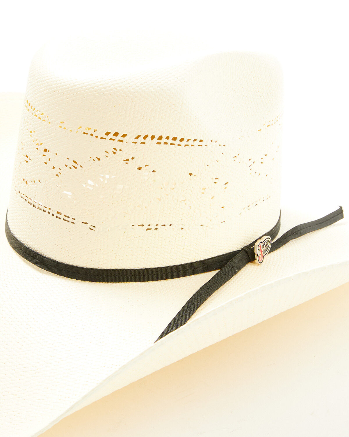 Image #1 - Justin Carter 20X Straw Cowboy Hat, Natural, hi-res