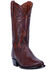Dan Post Men's Winston Lizard Western Boots - Medium Toe, Brown, hi-res