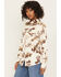 Image #2 - Wrangler Retro Women's Horse Conversational Print Long Sleeve Snap Western Shirt, Cream, hi-res