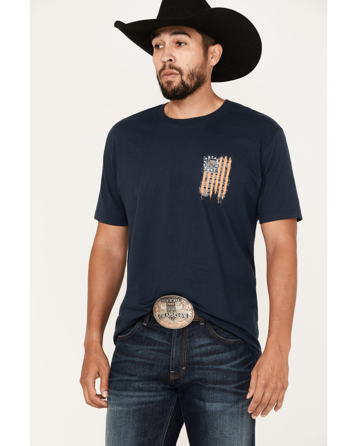 Image #1 - Howitzer Men's We The People 1776 Graphic T-Shirt, Navy, hi-res