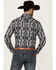 Image #4 - Rock & Roll Denim Men's Southwestern Print Long Sleeve Snap Stretch Western Shirt, Black, hi-res