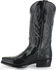 El Dorado Men's Handmade Vanquished Calf Western Boots - Square Toe, Black, hi-res