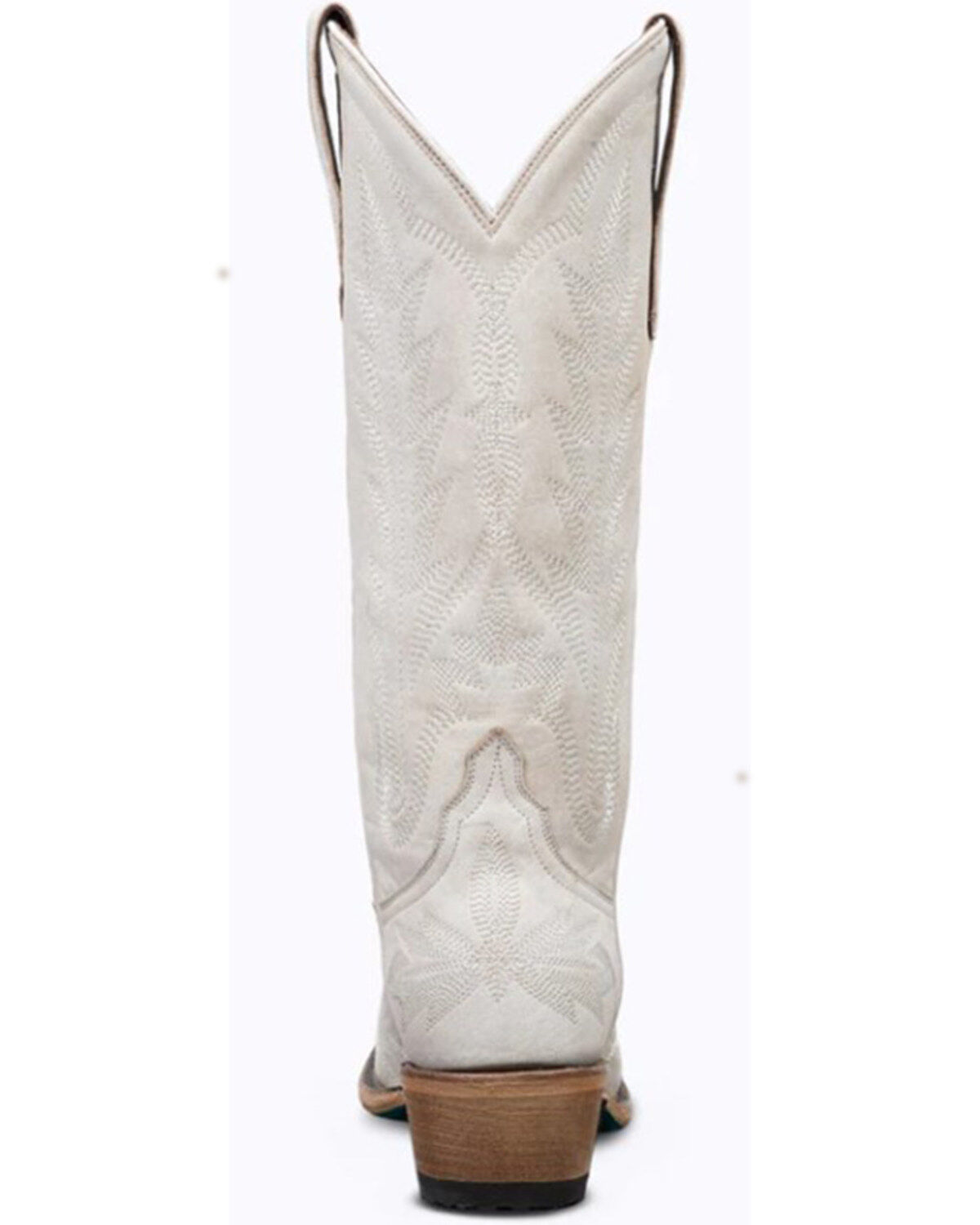 Image #5 - Lane Women's Lexington Leather Western Boots - Snip Toe, Ivory, hi-res
