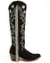 Image #2 - Liberty Black Women's Narel Inlay Fringe Tall Western Boots - Snip Toe, Black, hi-res