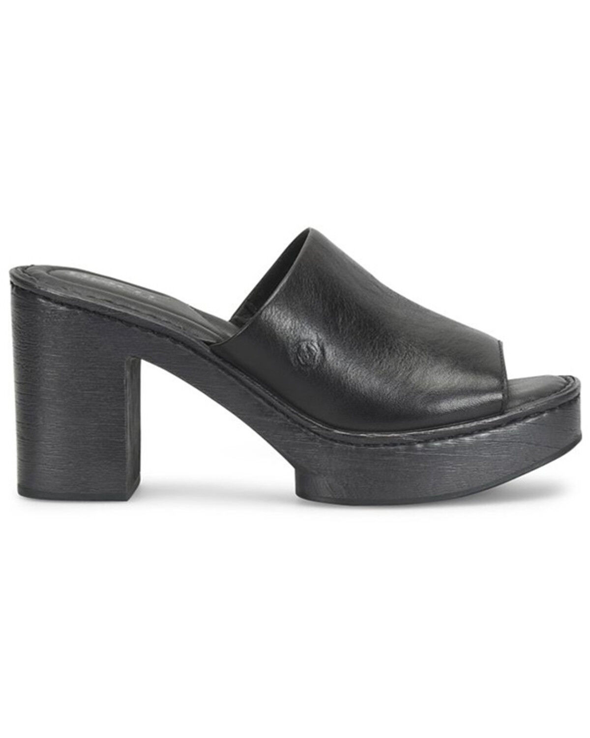 Image #2 - Born Women's Nix Platform Sandals, Black, hi-res