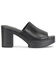 Image #2 - Born Women's Nix Platform Sandals, Black, hi-res