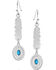 Montana Silversmiths Women's From The Ground Up Turquoise Earrings, Silver, hi-res