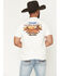 Image #1 - Wrangler Men's Boot Barn Exclusive Scenic Short Sleeve Graphic T-Shirt, Natural, hi-res