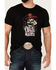 Moonshine Spirit Men's Day Of The Bandit Graphic Short Sleeve T-Shirt , Black, hi-res