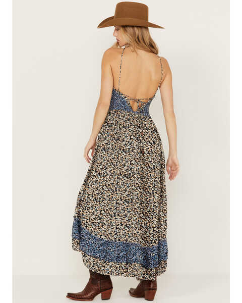 Free People Women's One I Love Floral Maxi Dress, Blue, hi-res