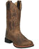 Image #1 - Smoky Mountain Boys' Showdown Western Boots - Round Toe, Brown, hi-res