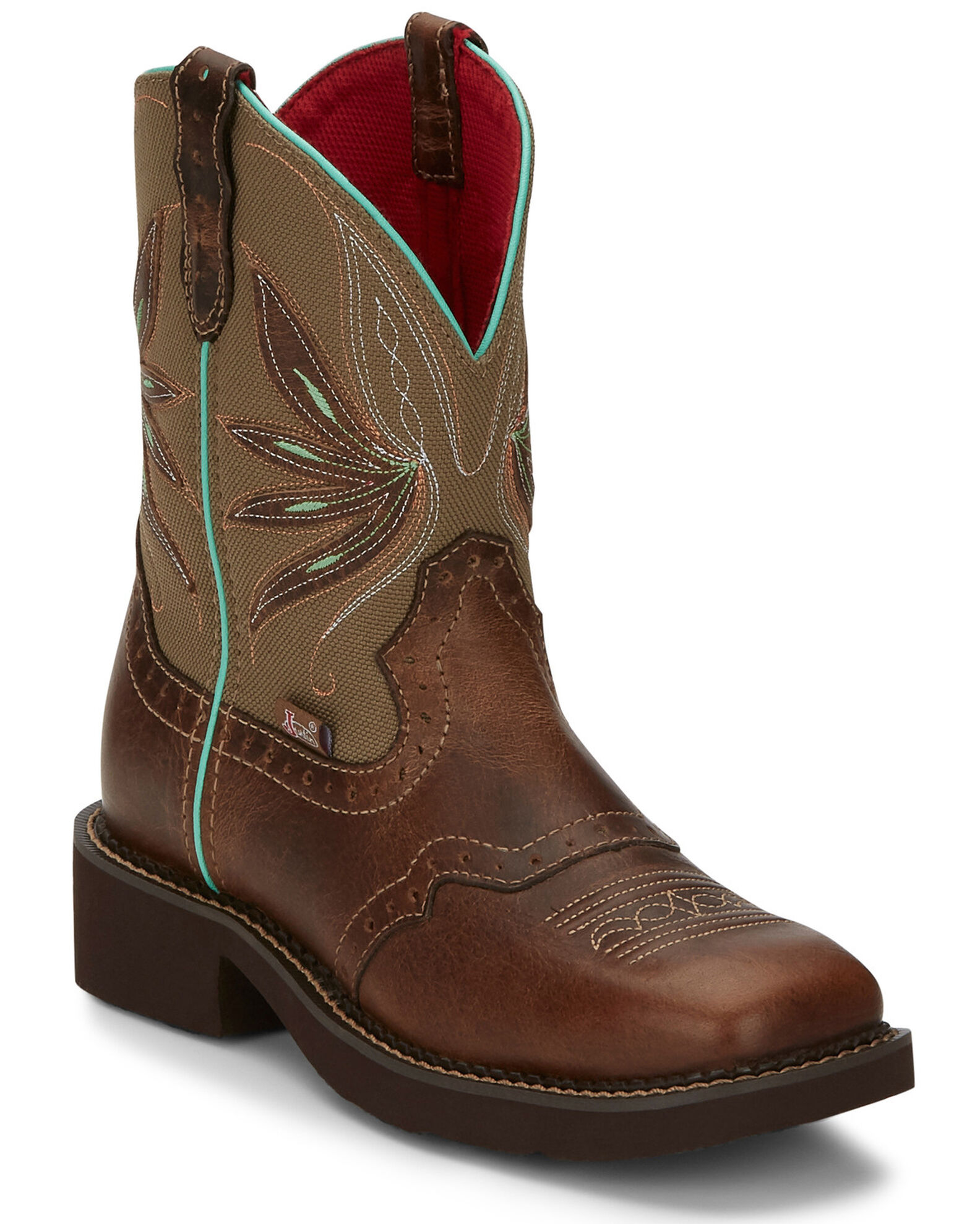 Womens justin boots square toe store