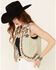 Image #3 - Double D Ranch Women's Song Of The West Suede Vest, Ivory, hi-res