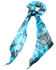 Idyllwind Women's Throw It On Hair Scrunchie, Blue, hi-res