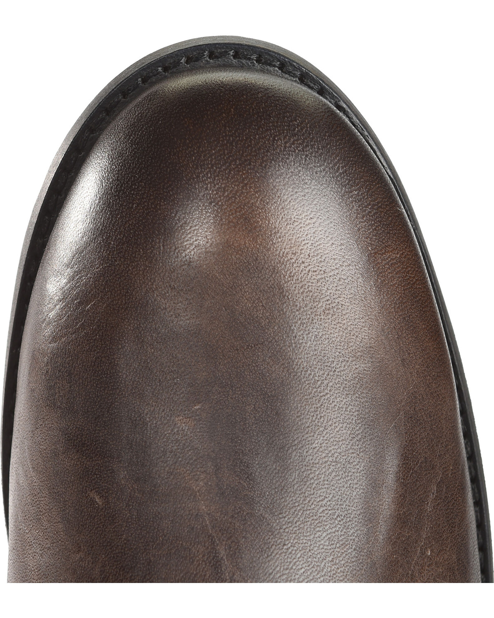 Frye Women s Chocolate Melissa Stud Back Zip Boots Round Toe Boot Barn