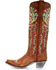 Image #4 - Corral Women's Deer Skull & Floral Embroidery Western Boots - Snip Toe, , hi-res
