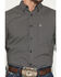 Image #3 - Ariat Men's Troy Geo Print Fitted Long Sleeve Button-Down Western Shirt, Black, hi-res