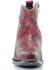 Image #5 - Corral Women's Red Python Fashion Booties - Snip Toe, , hi-res