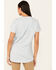 Image #4 - Ariat Women's Rebar Cotton Strong Short Sleeve Work Tee, Blue, hi-res