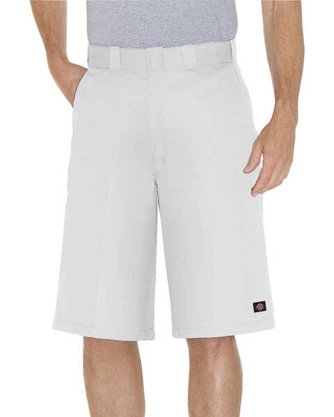 Dickies 13" Loose Fit Multi-Pocket Shorts, White, hi-res