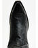 Image #6 - Dan Post Men's Exotic Ostrich Western Boots - Snip Toe, Black, hi-res