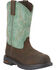 Image #1 - Ariat Waterproof Tracey Pull On Waterproof Work Boots - Composite Toe, Distressed, hi-res