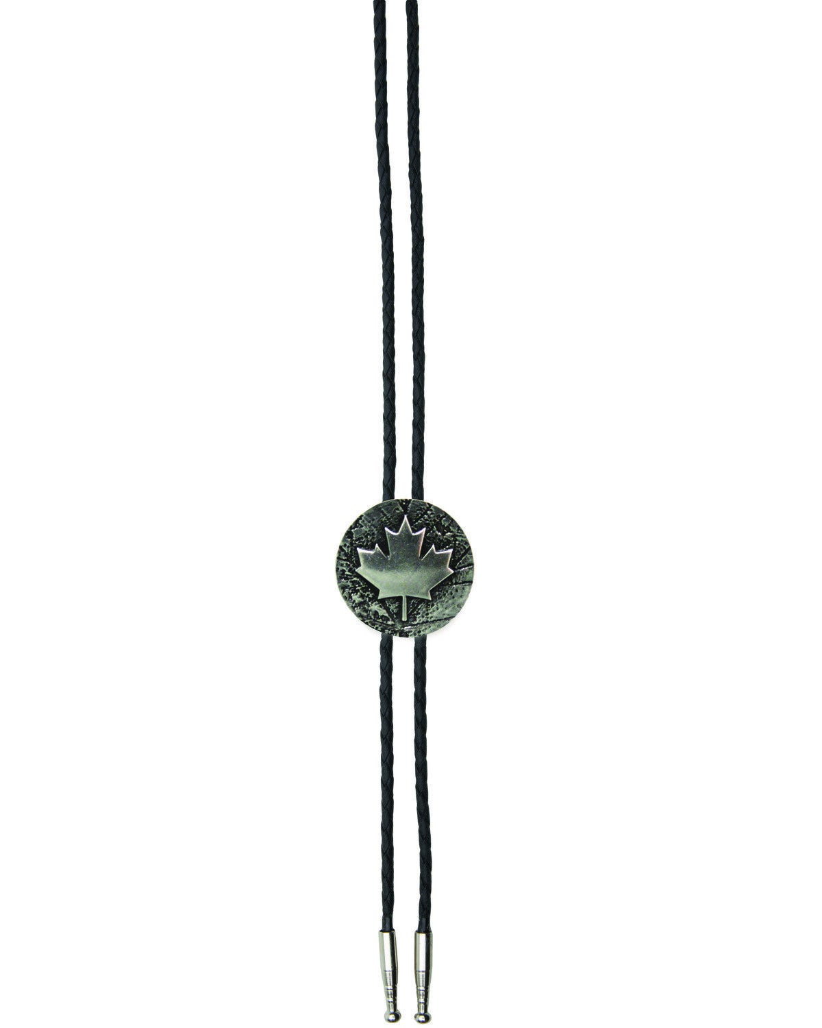 AndWest Men's Canada Maple Leaf Bolo Tie, Gold, hi-res