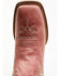 Image #6 - Dan Post Women's Athena Floral Embroidered Western Performance Boots - Broad Square Toe, Pink, hi-res