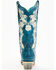 Image #5 - Corral Women's Floral Embroidered & Rhinestone Studded Western Boots - Snip Toe, Navy, hi-res