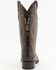 Ferrini Men's Peanut Teju Lizard Cowboy Boots - Medium Toe, Chocolate, hi-res