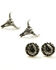Image #2 - Idyllwind Women's Elberta Star Earring Set - 5 Piece, Silver, hi-res